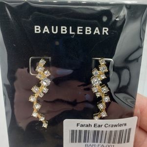 Buablebar Farah Ear Crawlers Earrings - New!